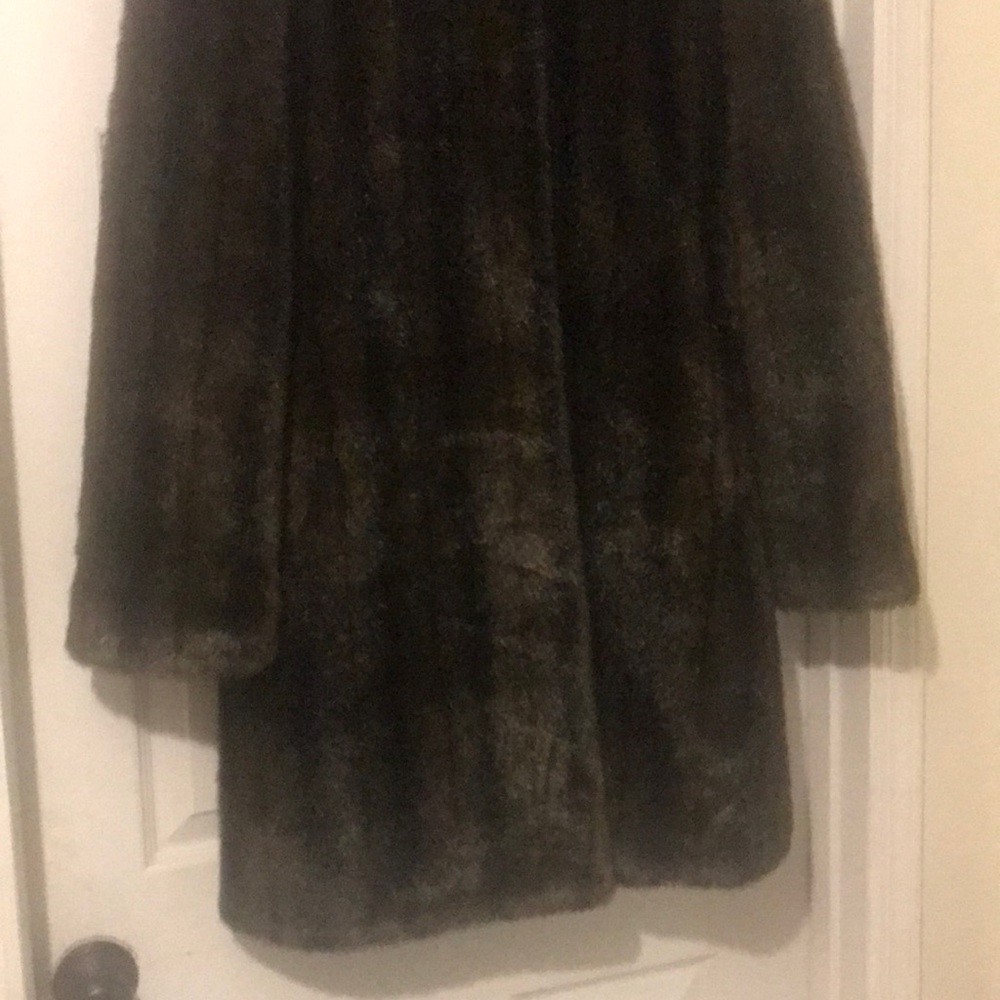 Alpine studio fur long women’s jacket - Picture 5 of 7